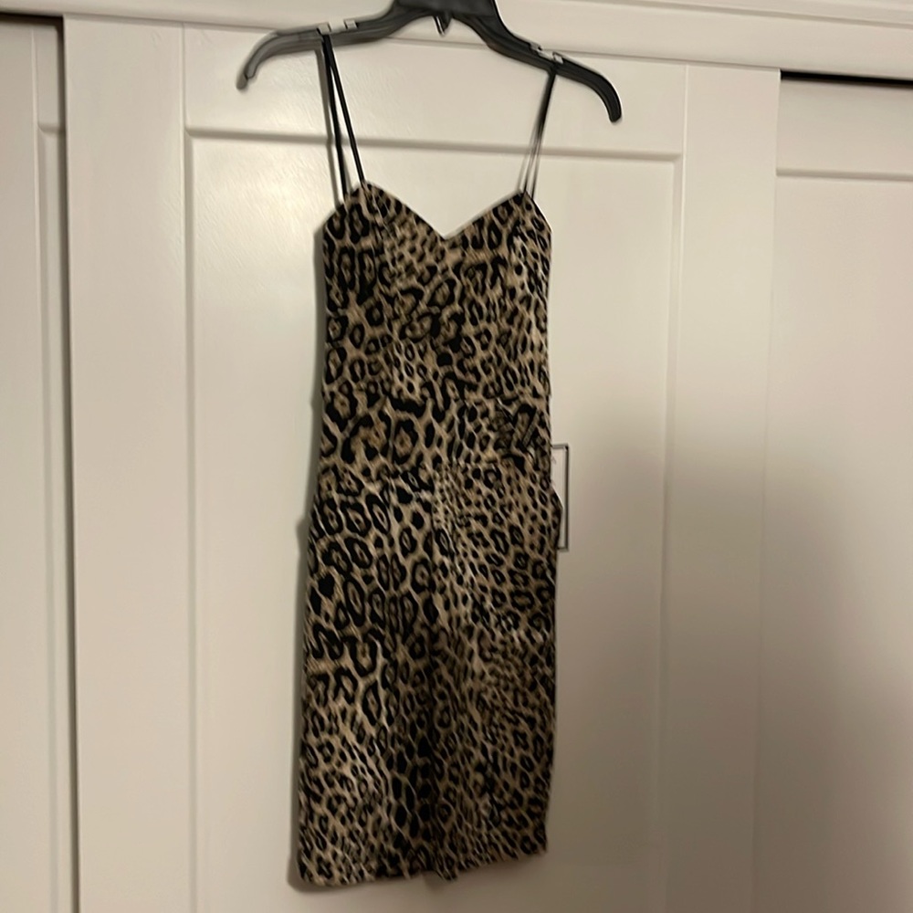 B.Darlin brand new cheetah dress size 1/2.